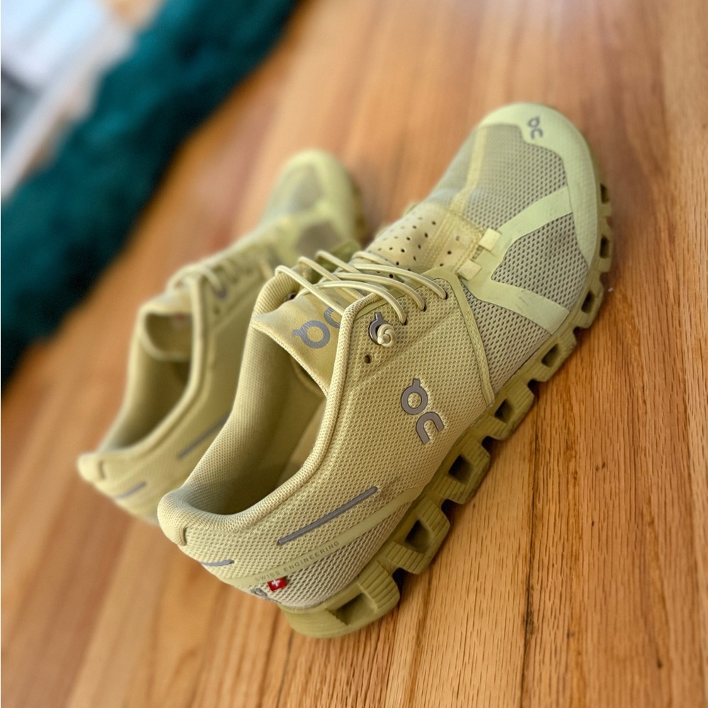 On Running Lime Green Sneakers